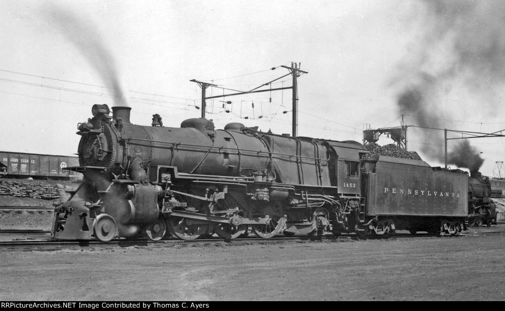 PRR 1453, K-4S, 1955